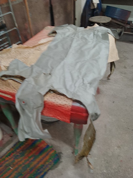 Opel Manta B katto verhoilu