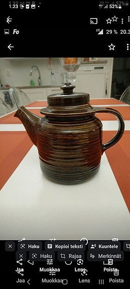 Arabian kaarna teekannu