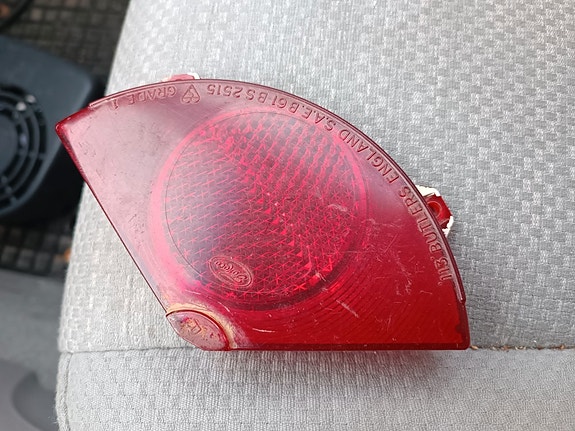 Ford Cortina tähtiperän takavalon lasi