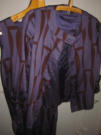 Marimekko kotelomekko & jakku Kivikausi 36 v. 2012