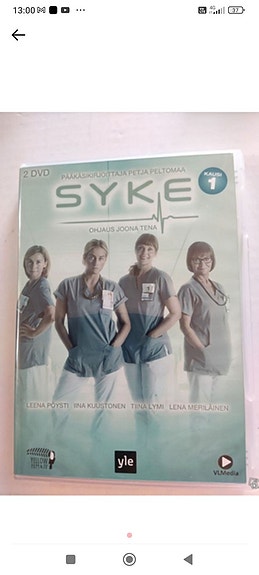 DVD Syke 1.Kausi Tupla. Uudenveroinen