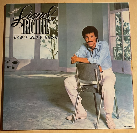 Lionel Richie + Stevie Wonder LP-levyt