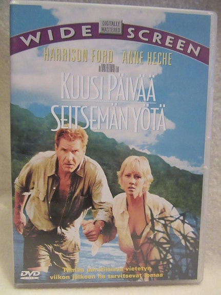 Kuusi päivää, seitsemän yötä dvd