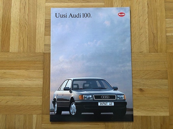 Esite Audi 100 C4 vuodelta 1990/1991