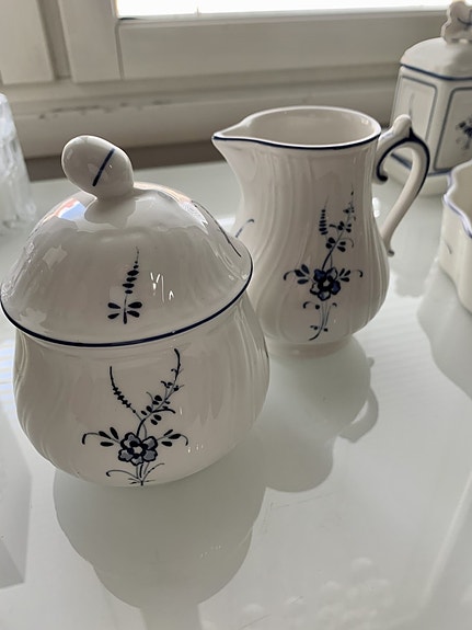 Villeroy & Boch Old Luxembourg kermakko ja sokerikko