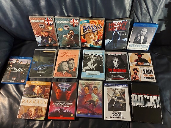 Dvd + bluray elokuvia ja tv-sarjoja edullisesti
