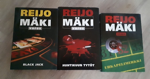 Reijo Mäki Vares kirjat