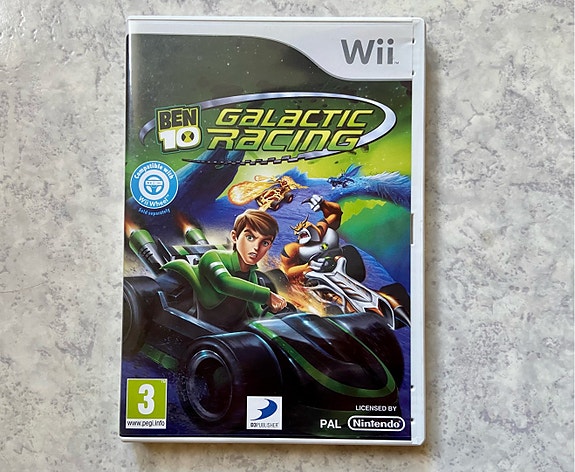 WII-peli Ben 10 Galactic Racing