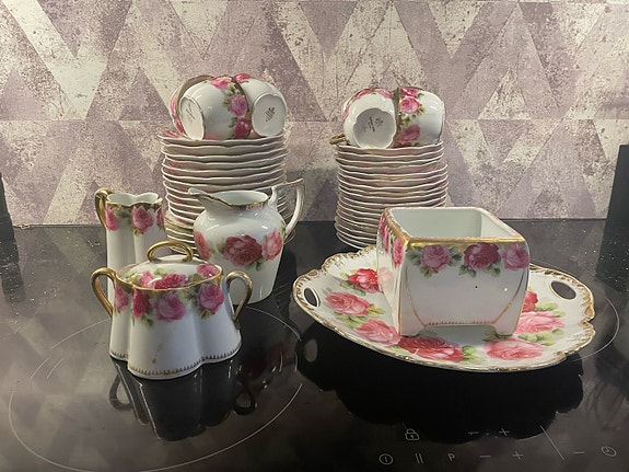 Bavaria Crysanthem Rosenthal 3265 kahviastiasto