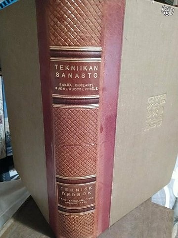 Tekniikan sanasto - Saksa/Englanti/Suomi/Ruotsi/Venäjä