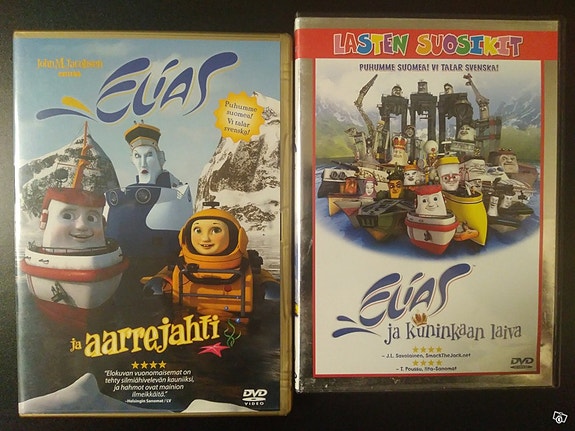 Elias pieni pelastuslaiva, 2 dvd:tä, Imatra/posti