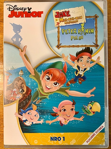 Jake ja merirosvot: Peter Panin paluu DVD