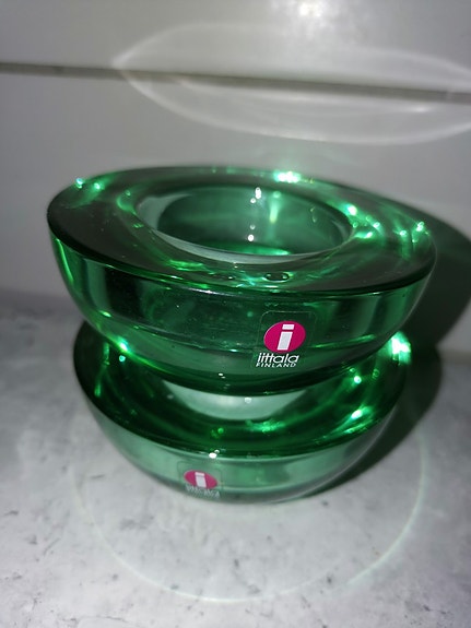 2 x Ballo tuikku Iittala vihreä