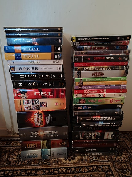 DVD Boksit ja Sarjat