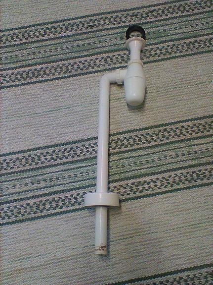 WC-allas putki