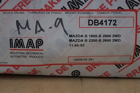 Mazda B pick up 1984-93 jarrurummut 2 kpl