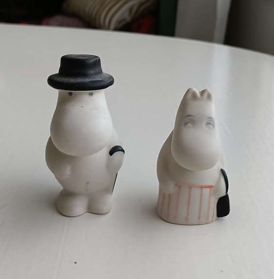 Arabian Muumimamma ja muumipappa minifiguurit
