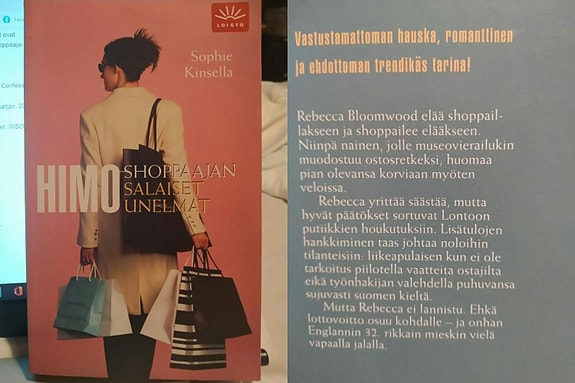 Sophie Kinsella - Himoshoppaaja -Sarja kirjoja