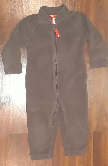 Reiman ruskea fleecehaalari 80 cm