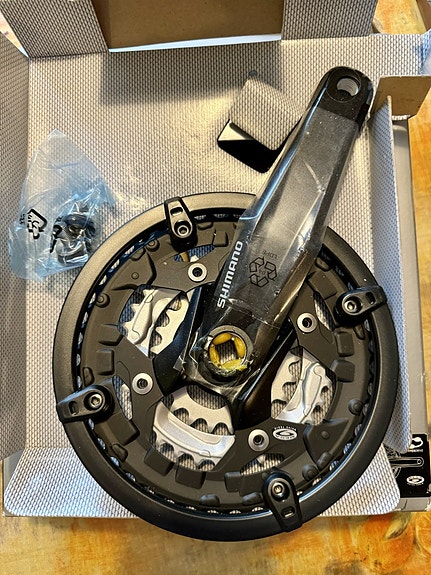 Shimano Alivio eturatas 9-vaihteinen maastopyörään