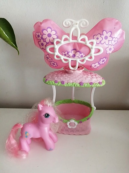 My little pony Pinkie pie ja kuumailmapallo
