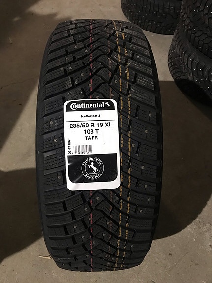 Continental 235/50R19 XL nastarengas 1kpl, UUSI!