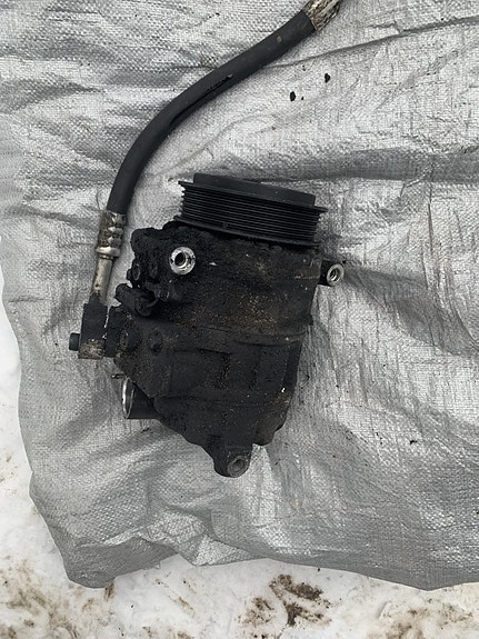 Ilmastoinnin kompressori