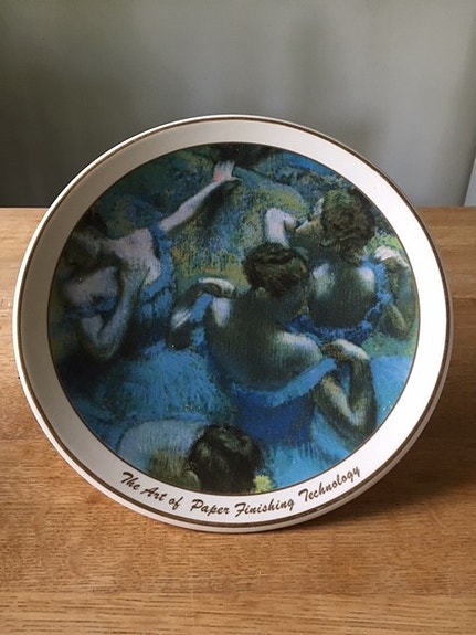 Taidelautanen ARABIA - Blue Dancers (Edgar Degas)
