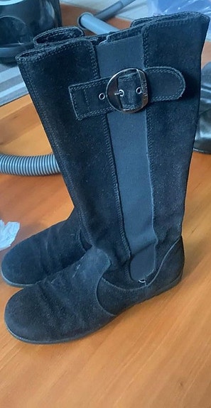 Esprit saappaat 38 musta mokka