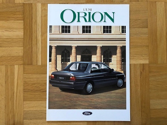 Esite Ford Orion mk3 vuodelta 1990 / 1991