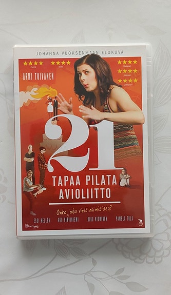 21 tapaa pilata avioliitto dvd