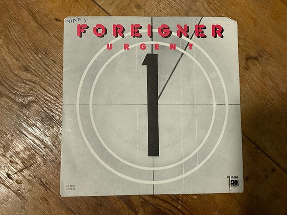 Foreigner  Urgent 7"