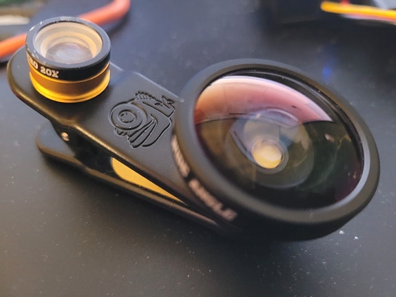 Black eye lens 2in1