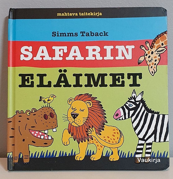 Vaukirja Simms Taback - Safarin Eläimet