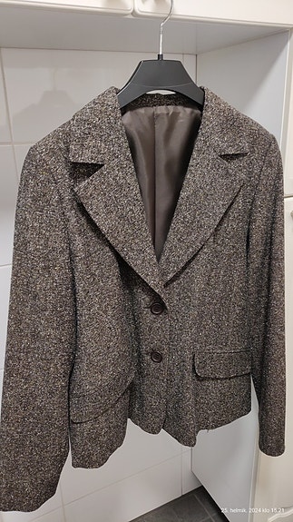 Brandtex UUSI ruskea bleiseri KOKO 40