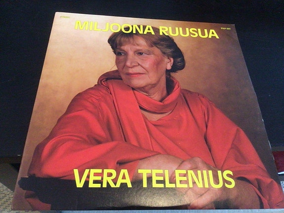Vera Telenius-Miljoona ruusua lp