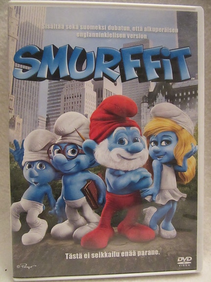 Smurffit dvd