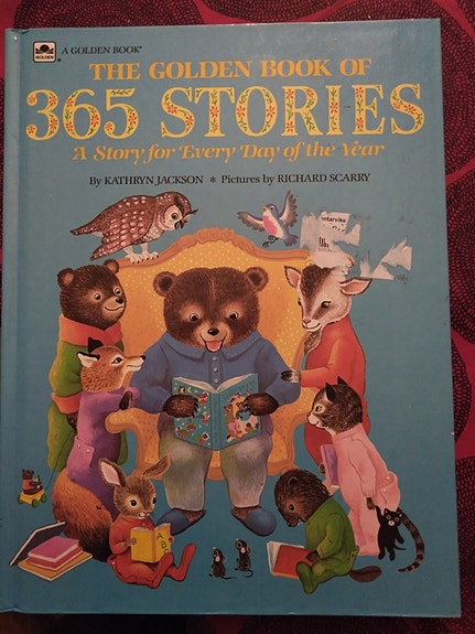 Satukirja 365 päivää englannin kielinen