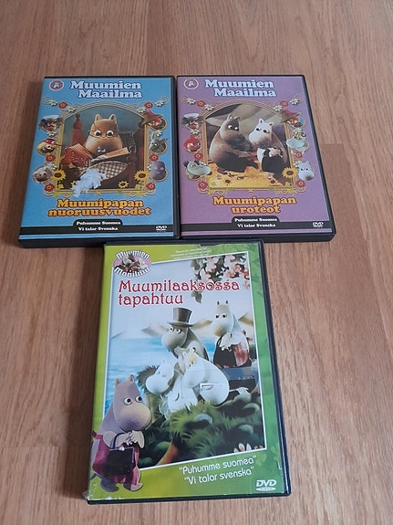 Muumien maailma dvd
