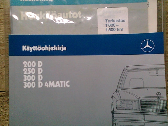 Käyttöohjekirja MB 124 Diesel