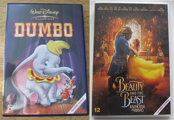 Kerran katsotut Disney-elokuvat