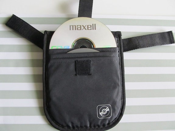 Suojatasku CD- tai DVD-levyille