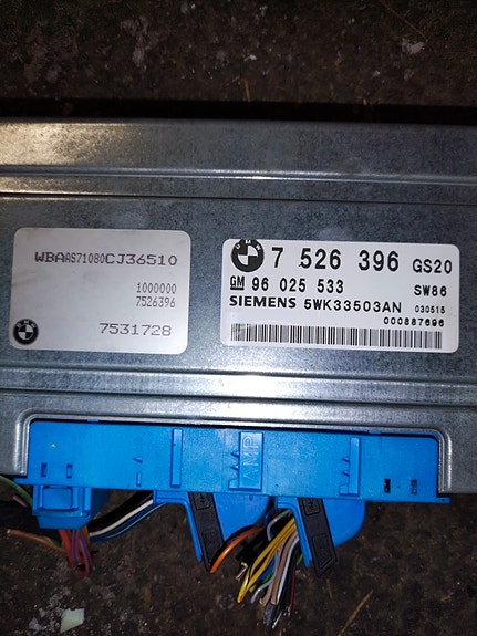 Bmw E46 vaihdelaatikko ohjausyksikkö