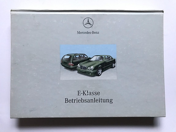 Mercedes-Benz E-sarja W210 S210 Käyttöohjekirjat