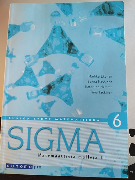 Lukion lyhyt matematiikka - Sigma 6 / Matemaattisia malleja 2