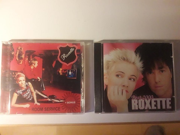 Roxette CD. 8e per CD. Toimituskulut : 8e