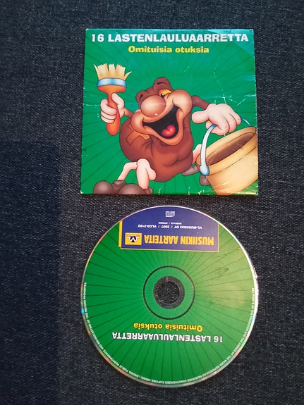 16 lasten laulu aarretta cd