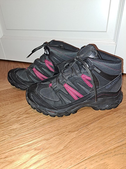 Salomon gore-tex ulkoilukengät  vaelluskengät 38 2/3