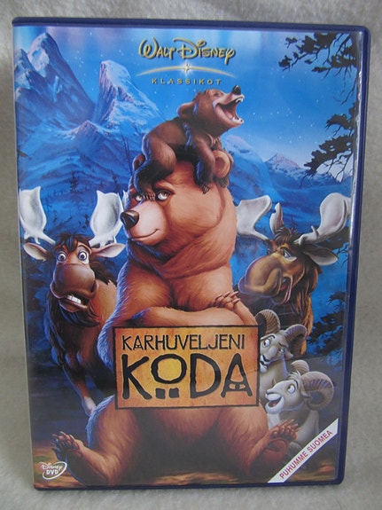 Karhuveljeni Koda dvd
