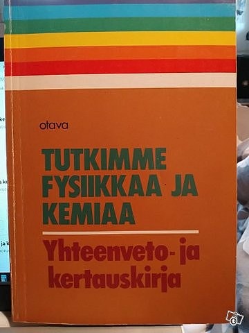 Tutkimme fysiikkaa ja kemiaa